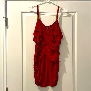 Party Dress! Mini Dress with Ruching